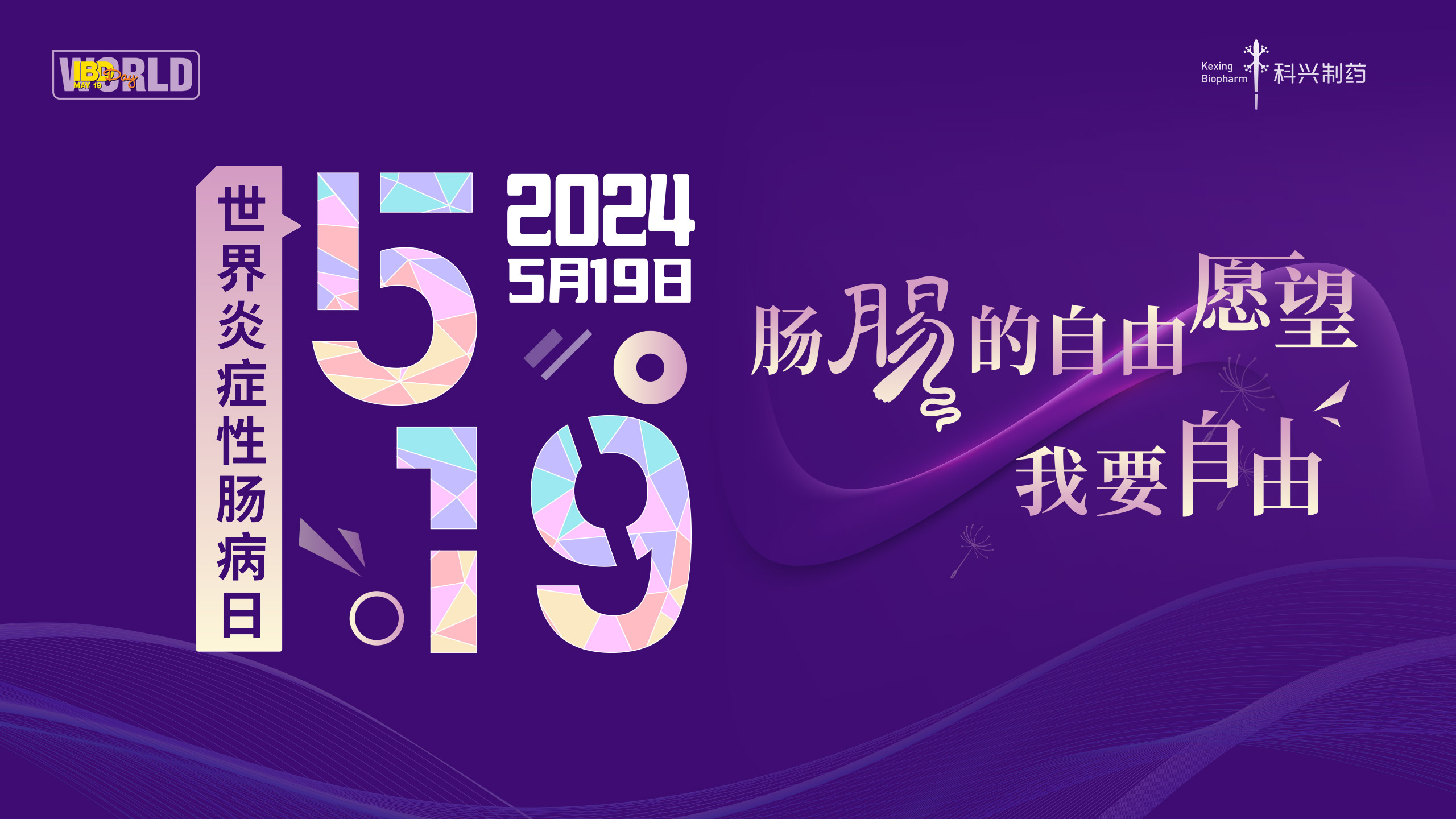 5.19世界炎癥性腸病日 | 愛在鵬城，點亮紫色